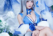 九曲Jean –  碧蓝航线 信浓礼服[9P-64.8M]-亿套图