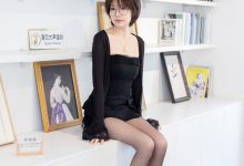 BoBoSocks袜啵啵 No.704 小甜豆-高跟鞋、薄黑丝、黑丝淋酸奶 [166P1V-6.63GB]-亿套图