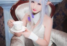 羽生三未 –  从零开始的异世界生活 艾米莉亚兔女郎-亿套图