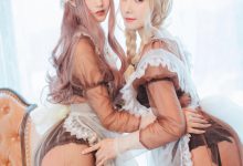 羽生三未&一千只猫薄荷- –  透明女仆-亿套图