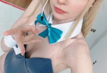 Peach milky – Asuma Toki Bunny Suit-亿套图