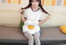 丝恋摄影 NO.065 小梦-牛仔短裤   厚灰丝袜  白色小皮鞋[240P+1V／4.46GB]-亿套图