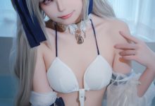 Quan冉有点饿 –  碧蓝航线 安克雷奇泳装-亿套图