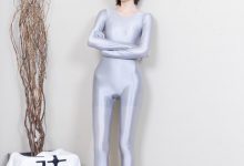 BoBoSocks袜啵啵 No.718 小甜豆-高跟凉鞋、银色连体衣 [190P1V-5.85GB]-亿套图