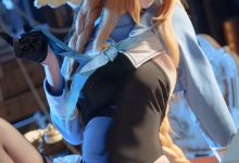 艾西Aiwest – NO.028 蔚蓝档案 志美子-亿套图