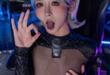 云溪溪 – NO.142 奶桃 猫影-亿套图