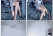 王馨瑶 职业服白衬衣拍摄花絮 [1V-158M]-亿套图