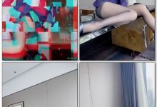 王馨瑶紫色西服套装拍摄花絮 [1V-175M]-亿套图