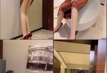 王馨瑶香槟礼服拍摄花絮 [1V138M]-亿套图