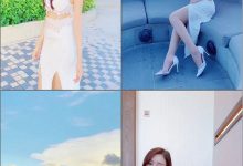 王馨瑶白色长裙拍摄花絮 [1V-294M]-亿套图