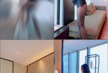 王馨瑶抹黑色透视衬衣拍摄花絮 [1V-529M]-亿套图