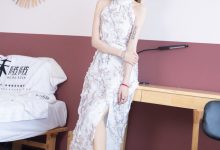 BoBoSocks袜啵啵 No.750 稚予-高跟鞋、薄肉丝、油亮薄白丝、旗袍-亿套图