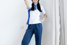 物恋传媒 No.2735 萌萌-白棉袜、裸足、校服 [155P1V-3.75GB]-亿套图