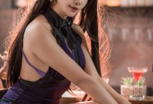 源纱希喵喵喵 – NO.038 蒂法礼服-亿套图