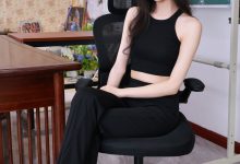 甜予摄影 No.303 露露-长筒鞋、白袜、裸足-亿套图