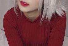 洛璃 LoLiSAMA – NO.121 黑贞德 红色毛衣-亿套图