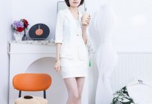 BoBoSocks袜啵啵 No.763 小甜豆-高跟鞋、油亮薄白丝、ol制服-亿套图