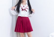 物恋传媒 No.2799 小怜-高跟鞋、薄白丝小腿袜、裸足、jk制服-亿套图