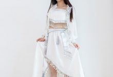 物恋传媒 No.2820 青提-高跟鞋、油亮薄白丝吊带大腿袜-亿套图