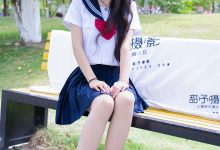 甜予摄影 No.214 小橙子-平底鞋、白棉袜-亿套图