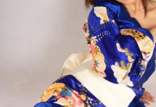 [王朝贵足]0031 室内套图 宣萱东瀛风情日式蓝色和服肉色丝袜系列B-亿套图