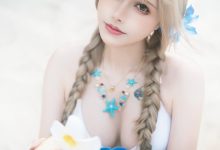 鹿八岁baby – NO.148 蓝色泳衣-亿套图